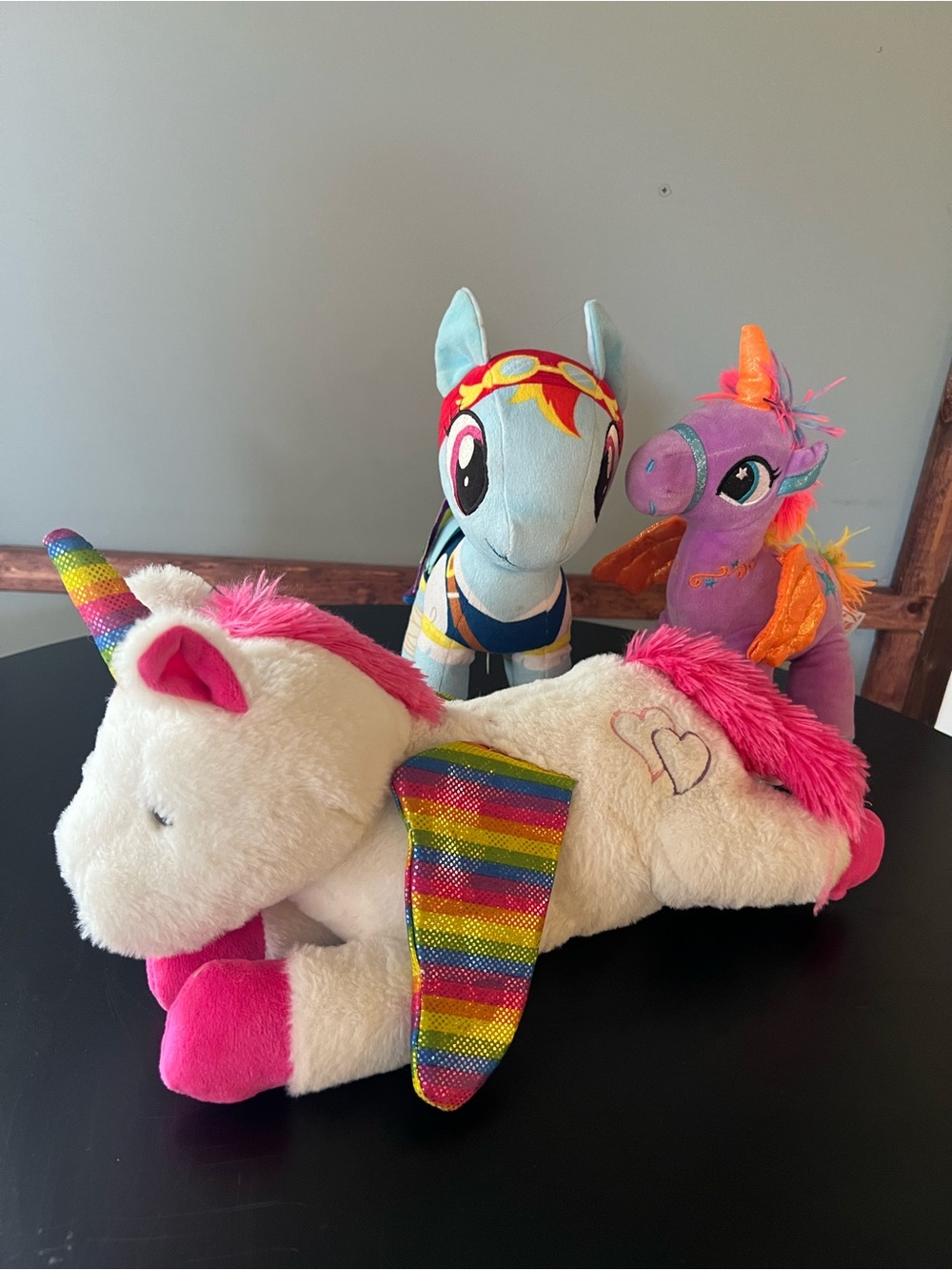 Unicorn and My little pony plush bundle